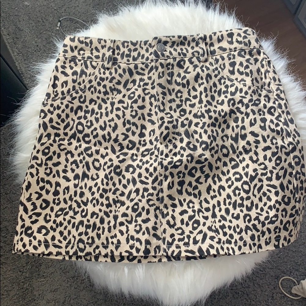 Nordstrom Cheetah Skirt